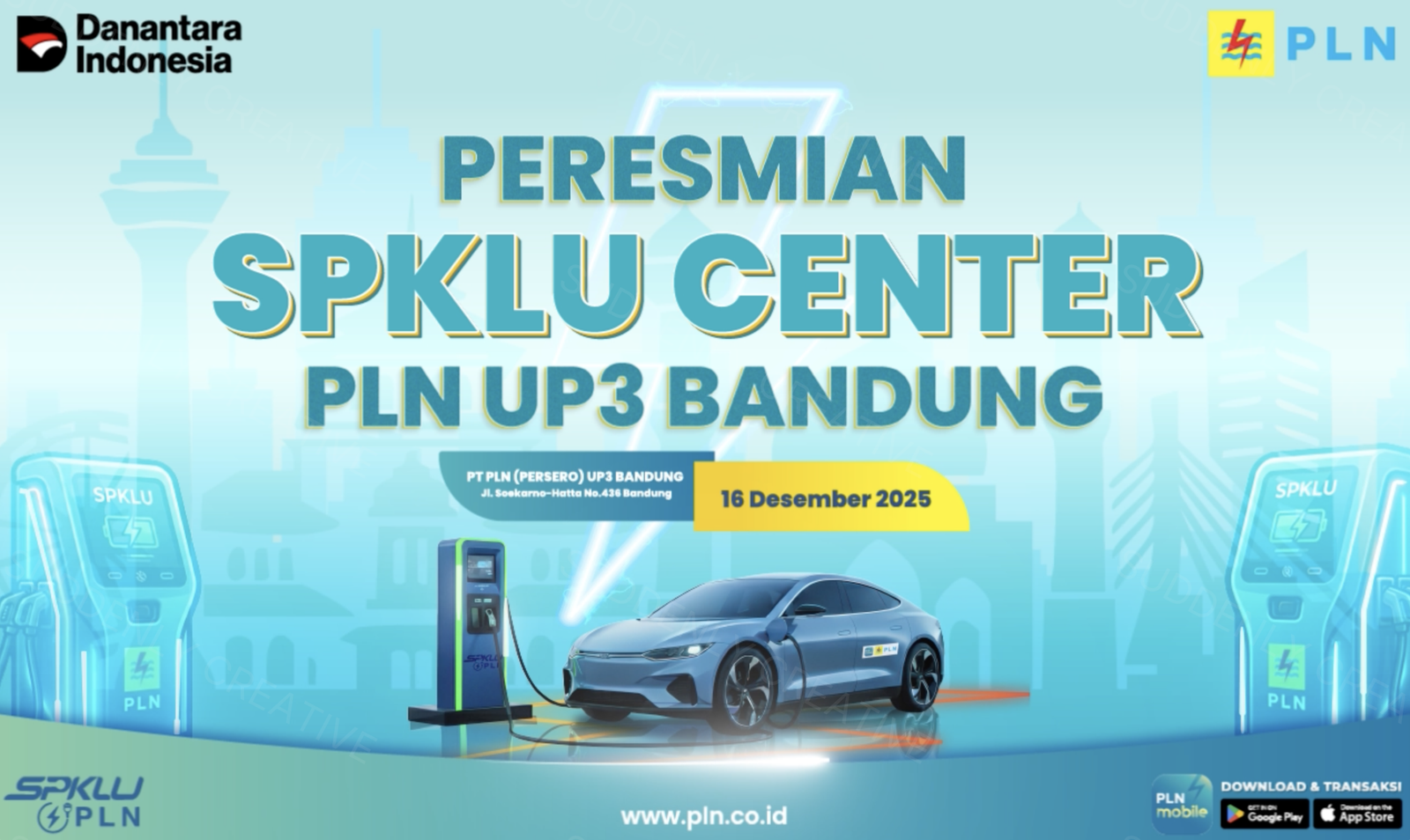 PERESMIAN SPKLU UP3